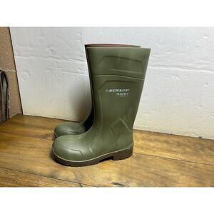 Dunlop Purofort Wellington Olive Green Boots FoodPro MultiGrip Sz 6 US EUR 39